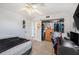 Functional bedroom space with ample closet storage and dedicated desk area at 10216 Seminole Island Dr, Largo, FL 33773