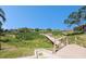 The marsh vista presents a tranquil scene with a wooden boardwalk and natural beauty at 10216 Seminole Island Dr, Largo, FL 33773