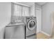 Functional laundry room features modern appliances and ample space at 13122 Prestwick Dr, Riverview, FL 33579