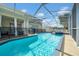 Enjoy this screened pool with ample room for swimming and entertaining on a sunny day at 13122 Prestwick Dr, Riverview, FL 33579