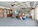 Spacious garage with ample storage space, perfect for organizing tools and equipment at 151 Harrisburg St, Port Charlotte, FL 33954
