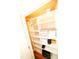 Organized walk-in closet featuring built-in shelving and a security safe at 1860 N Fort Harrison Ave # 301, Clearwater, FL 33755