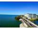Beautiful waterfront view featuring calm waters and nearby buildings across the harbor at 1860 N Fort Harrison Ave # 301, Clearwater, FL 33755