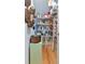 Walk-in pantry with organized shelving stocked with a variety of kitchen essentials at 2837 Bayshore Trails Dr, Tampa, FL 33611
