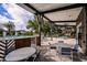 Inviting poolside patio featuring comfortable seating and a relaxing outdoor space at 3467 Timber Crossing Ave, Brandon, FL 33511