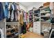Organized walk-in closet with shelving, drawers, and ample storage space at 4515 W North A St # 4, Tampa, FL 33609