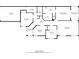 Layout of a 1402 sq ft home with a living room, kitchen, three bedrooms, and a two-car garage at 5245 Lochmead Ter, Zephyrhills, FL 33541