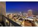 Enjoy city views at night from your balcony, the perfect place to unwind at 777 N Ashley Dr # 2610, Tampa, FL 33602