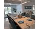 Open-concept dining area with table set and stylish decor at 7912 Causeway S Blvd, St Petersburg, FL 33707