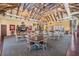 Large dining area featuring high ceilings, multiple tables, and ample seating perfect for community gatherings at 8247 Westhaven Dr, Land O Lakes, FL 34638