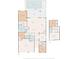 Detailed floor plan showcasing the layout of the home's rooms and dimensions at 8578 Gibbons Grove Loop, Land O Lakes, FL 34637