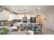Modern kitchen with stainless steel appliances and granite countertops at 901 Golden Shiner Ave, Ruskin, FL 33570