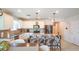 Modern kitchen with stainless steel appliances and granite countertops at 901 Golden Shiner Ave, Ruskin, FL 33570