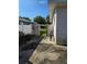 Driveway leading to backyard with a bicycle at 1448 Lemon St, Clearwater, FL 33756