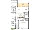 Layout of the home features a spacious open floor plan with a kitchen, bedrooms, lanai, and three car garage at 18057 Foxtail Loop, Venice, FL 34293