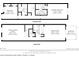 Detailed floor plan showcasing the layout of the home's main and second levels with measurements at 18187 Paradise Point Dr, Tampa, FL 33647