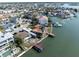 Beautiful waterfront homes with private boat docks and canal access at 187 175Th Terrace E Dr, Redington Shores, FL 33708
