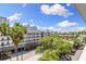 This balcony has views of the community and stadium at 201 W Laurel St # 702, Tampa, FL 33602