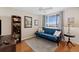 Cozy bedroom with futon and window views at 201 W Laurel St # 702, Tampa, FL 33602