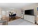 Inviting living room with open floor plan, hardwood floors, and stylish furnishings at 201 W Laurel St # 702, Tampa, FL 33602