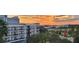 A neighborhood view of the apartment building, nearby park, and downtown Tampa, Florida at 201 W Laurel St # 702, Tampa, FL 33602
