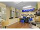 Storage room with an air conditioning system and many items at 21654 Draycott Way, Land O Lakes, FL 34637