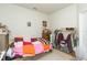 Bedroom featuring a twin bed and lots of storage at 2211 Kings Palace Dr, Riverview, FL 33578