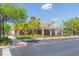Attractive community clubhouse with visitor parking, enhancing neighborhood convenience and appeal at 2211 Kings Palace Dr, Riverview, FL 33578