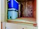 Inside view of an outdoor storage closet at 225 Country Club Dr # 1104, Largo, FL 33771
