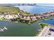 An expansive aerial capturing the community's waterfront homes, private docks, and serene canal setting at 4323 Bayside Village Dr # 229, Tampa, FL 33615