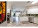 Spacious kitchen with white cabinets, stainless appliances, and an open layout at 4323 Bayside Village Dr # 229, Tampa, FL 33615