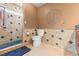 Elegant bathroom with a toilet, and a tiled walk-in shower, showcasing stylish design at 4522 W North B St, Tampa, FL 33609