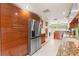 Well-equipped kitchen with stainless steel appliances and custom wood cabinets at 4522 W North B St, Tampa, FL 33609