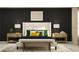 Modern bedroom with a comfortable bed, side tables, and stylish decor at 8108 Painted Sky Pl, Land O Lakes, FL 34637