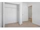Bedroom featuring a closet with shelving for optimal storage space at 12308 Chaya Ct, Spring Hill, FL 34610