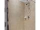 Tiled shower with updated fixtures and modern design for a clean and functional space at 12308 Chaya Ct, Spring Hill, FL 34610