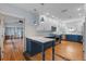 Beautiful kitchen featuring custom cabinets, modern appliances, and adjacent dining area at 1344 Monterey Ne Blvd, St Petersburg, FL 33704