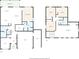 Detailed floor plan showcasing the layout of the home, including bedrooms, kitchen, and living areas at 18185 Cortes Creek Blvd, Spring Hill, FL 34610