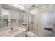 Clean and well-maintained bathroom featuring a vanity and a shower with glass doors at 19701 Gulf Blvd # 210, Indian Shores, FL 33785