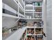 Organized pantry with ample shelving, food storage, and small appliances for easy access at 2140 Catalina Dr, Clearwater, FL 33764
