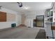 Large open garage space with potential for storage and various uses at 2692 Royal Ridge Dr, Spring Hill, FL 34606