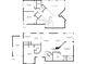 Detailed floor plan showcasing the layout of this spacious home with multiple bedrooms and living areas at 400 Westborough Ln, Safety Harbor, FL 34695