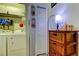 Efficient laundry area with modern appliances and ample storage, seamlessly blending functionality and style at 4676 66Th N Pl, Pinellas Park, FL 33781