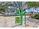 A charming miniature golf course with a decorative gazebo is a fun outdoor recreational spot at 5244 Betty St, Zephyrhills, FL 33542