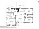 Detailed floor plan showcases the layout of this 2-bedroom, 2-bath home with sunroom and mudroom at 2362 Mary Ln, Clearwater, FL 33763