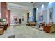 Inviting lobby with comfortable seating, stylish decor, and elegant lighting at 2401 Richmond Greens Ct, Sun City Center, FL 33573