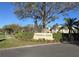 Community sign for Farrell Park at 3358 Mermoor Dr # 2106, Palm Harbor, FL 34685