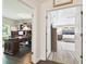 View of office and main bedroom; office includes built ins and main bedroom includes a king bed at 3612 Sugar Loaf Ln, Valrico, FL 33596