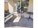 Cozy outdoor patio with comfortable seating, perfect for relaxing and enjoying the weather at 10275 Oasis Palm Dr, Tampa, FL 33615