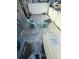 Back patio featuring pavers, a privacy fence, and patio furniture at 1200 Abbey Crescent Ln, Clearwater, FL 33759